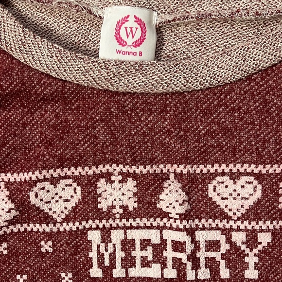 Merry Christmas Ya Filthy Animal Wanna B Size Large - Picture 2 of 2